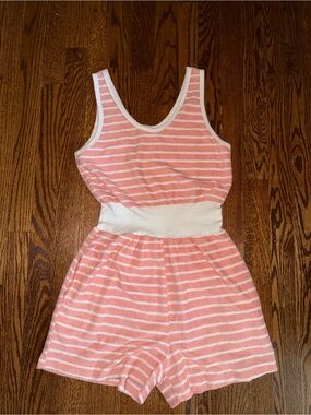 Vintage Rompin Rage Sleeveless Romper Small Retro 80s 90s